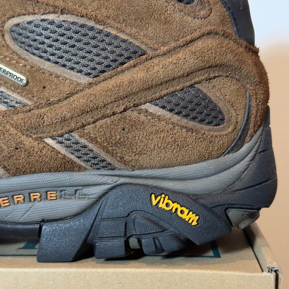 Mens Merrell Moab Size 13 Waterproof Hiking Boots Leather Trail Outdoor Shoes main image 13
